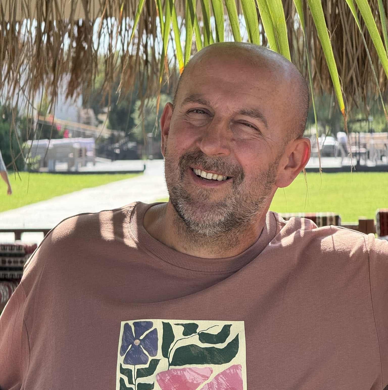 Robert Janus przy pracy